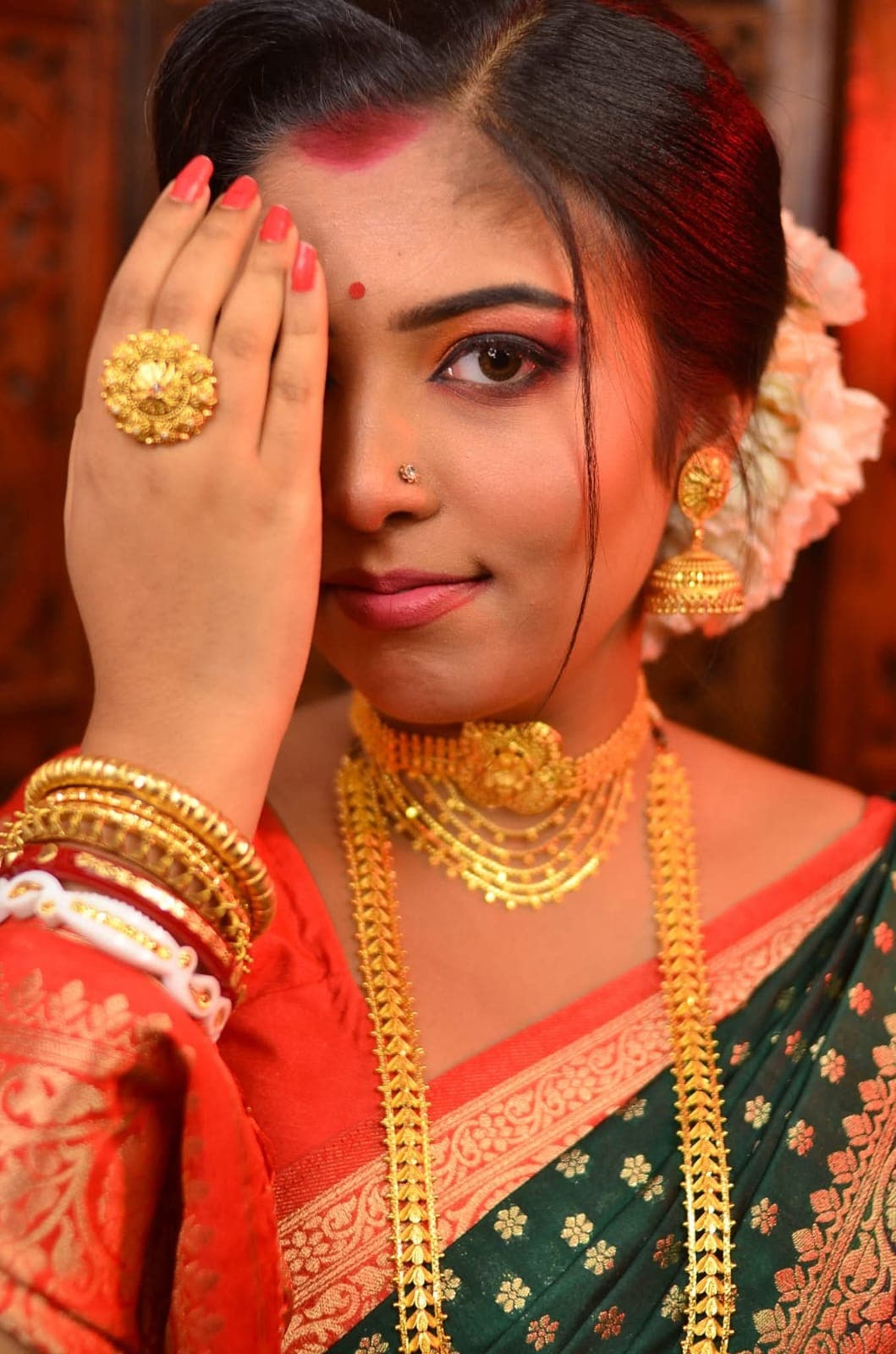 Photoshoot makeup